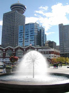 Fountains in Vancouver